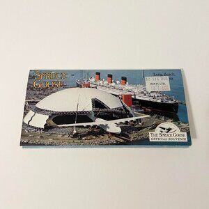 Vintage Spruce Goose Official Souvenir Long Beach California Brochure